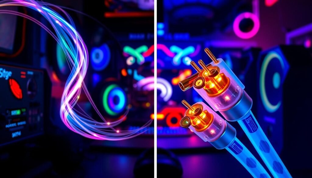 fiber optic vs cable for gaming