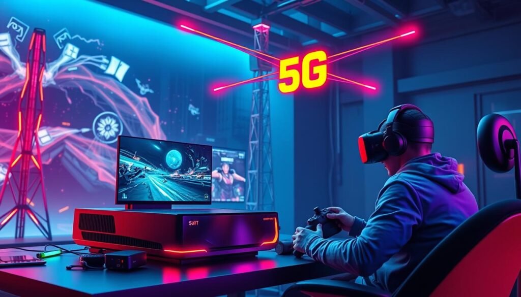 5G network advantages for gaming